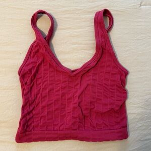 Women's Pink Seamless Urban Outfitters Top